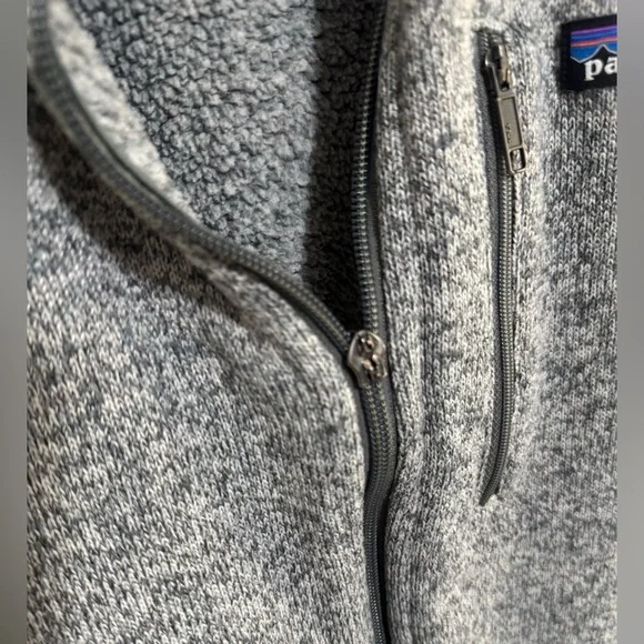 Patagonia Men's Heather Gray Better Sweater Vest - Picture 11 of 11